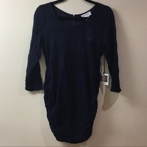 NWT Motherhood Maternity Crocheted Top